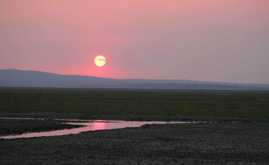 Sonnenuntergang Katavi Nationalpark